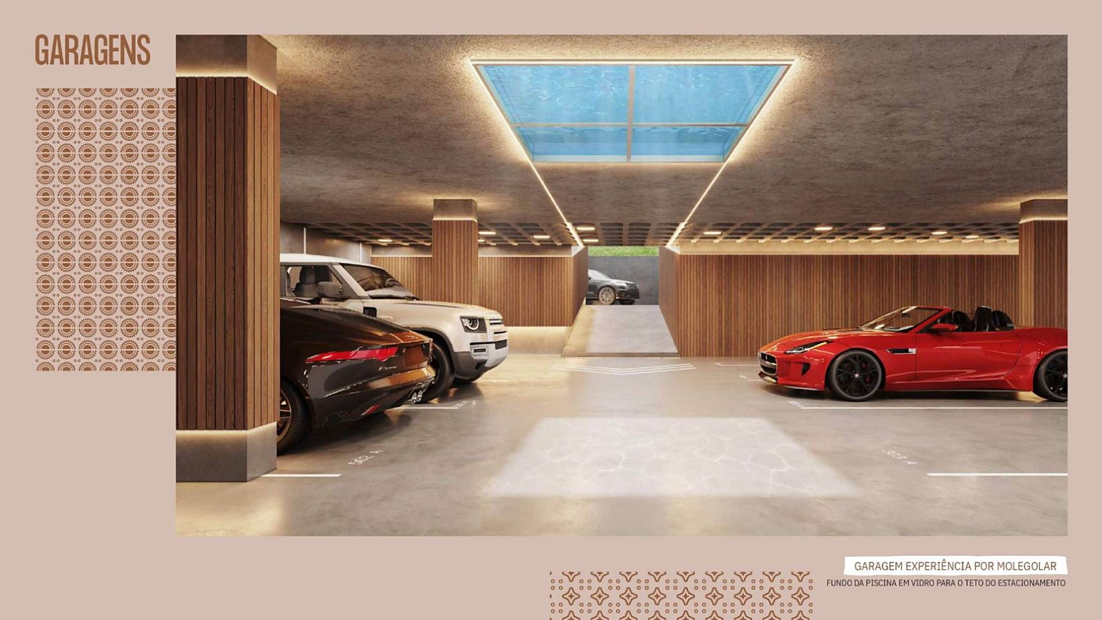 Garagem experiência do Edifício Ariano Suassuna