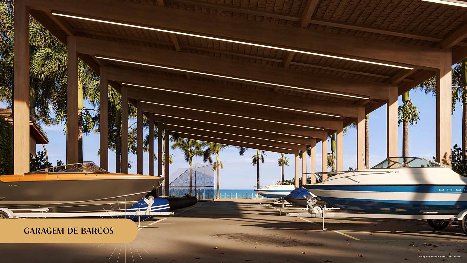Garagem de barcos do UNIC Japaratinga